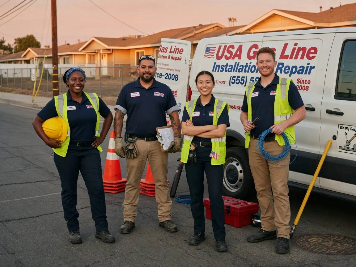 Gas Line Installation company in Otwell, IN